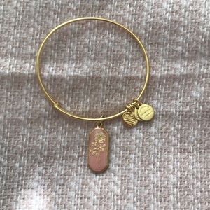Alex and ani rose bracelet